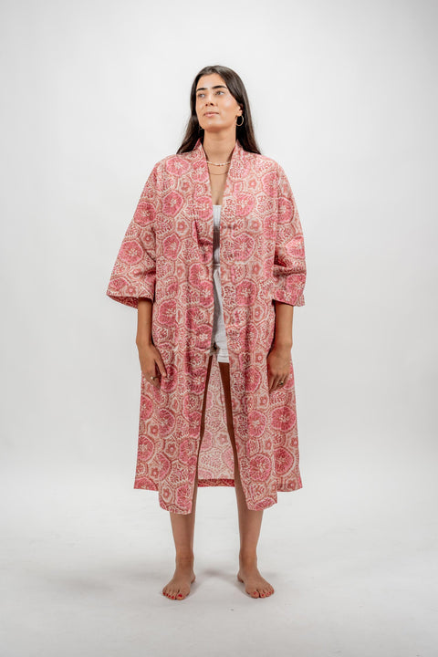KIMONO ROBE - RED