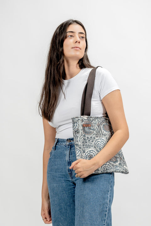 JIN BAG - MINT GREEN FLORAL