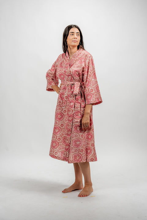 KIMONO ROBE - RED