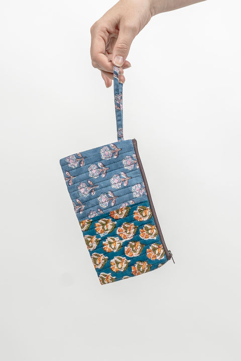 ZERO WASTE CASH PURSE - SPLIT FLORAL