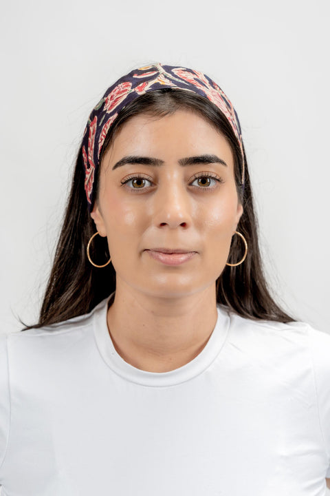 HEADBAND - BLUE & RED