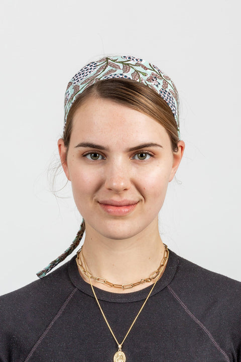 HEADBAND - MINT FLORAL