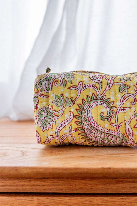 WASH BAG - YELLOW