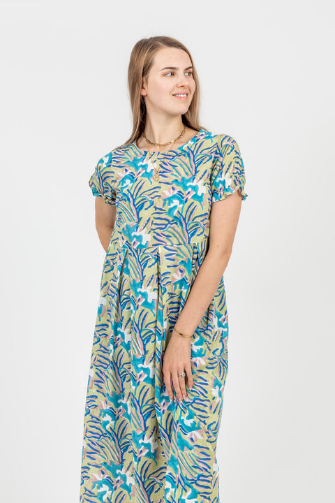 ASHA SHORT SLEEVE DRESS