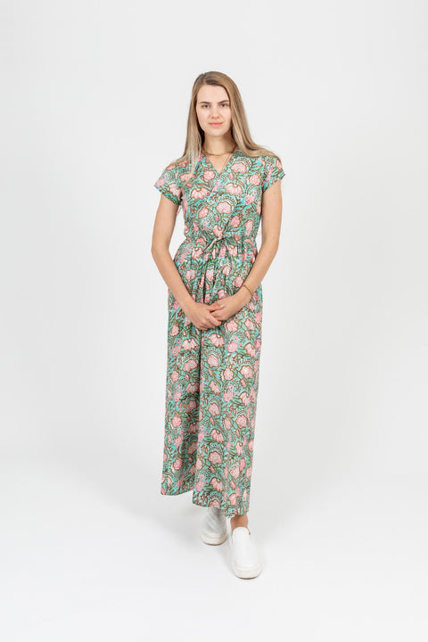 FLORAL JUMPSUIT