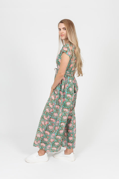 FLORAL JUMPSUIT